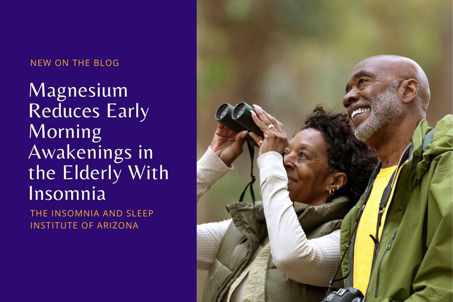 Magnesium Reduces Early Morning Awakenings in the Elderly With Insomnia